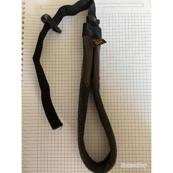 Dragonne de chasse SH3 (loden + cuir)  (Boar Hammer ou Sauen Hammer)