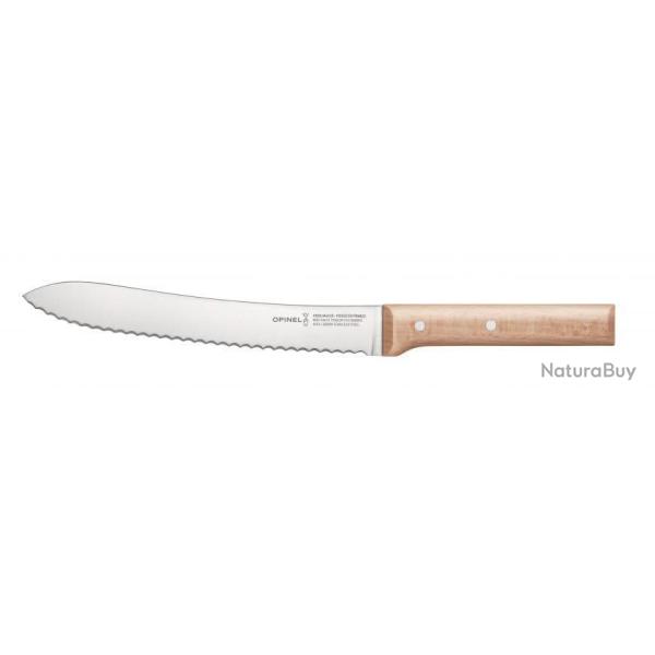 Opinel N�116 Parall�le - Couteau � Pain Lame 21 cm - H�tre