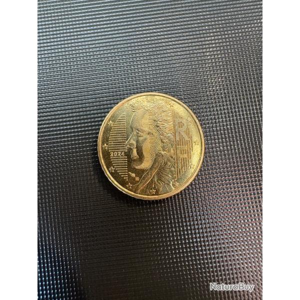 Pi�ce 50 centimes marie curie 2024