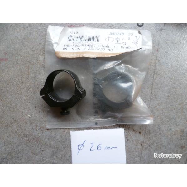 paire de collier eaw bh 5 diametre 26.5/27mm