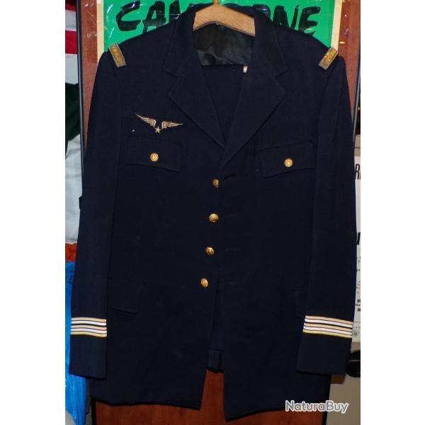 UNIFORME OFFICIER AU GRADE DE LIEUTENANT COLONEL DE L'ARMEE DE L'AIR FRANCAISE ,FABRICATION FRANCAIS