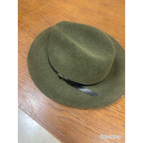 chapeau de chasse kaki taille 60 a vendre aux ench�re destockage armurerie chasse