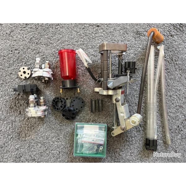Kit Presse de rechargement LEE Classic Turret Press Calibre 9 mm Para et 38 Sp/ 357 Mag