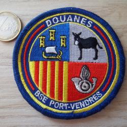 &eacute;cusson douane brigade surveillance ext&eacute;rieure Port-Vendres