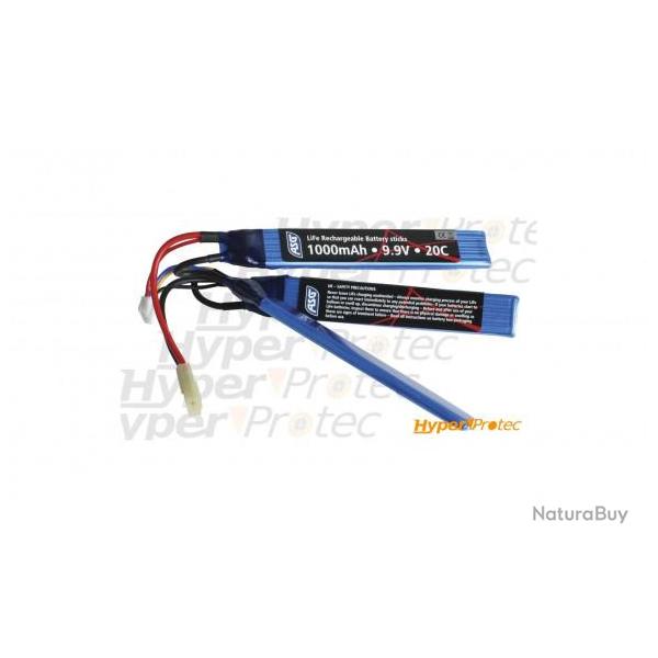 Batterie airsoft Life 1000mAh 9.9V - 20C