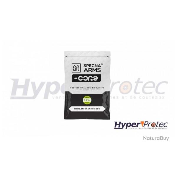 Specna Arms Core 0.25g Bille Airsoft - 1000 bbs