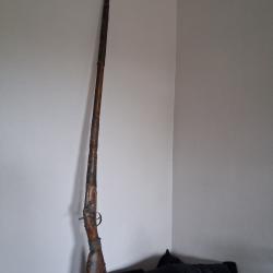 Moukhala berb&egrave;re ancien - Afrique du Nord - Fin XIXe - longueur de 164 CM !!!
