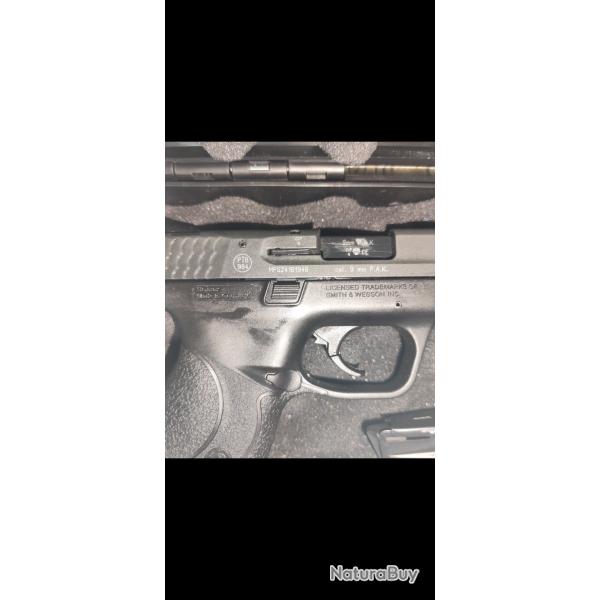 S&W M&P9C 9 mm P.A.K.