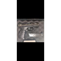 Walther P22Q nickel&eacute; 9 mm P.A.K.