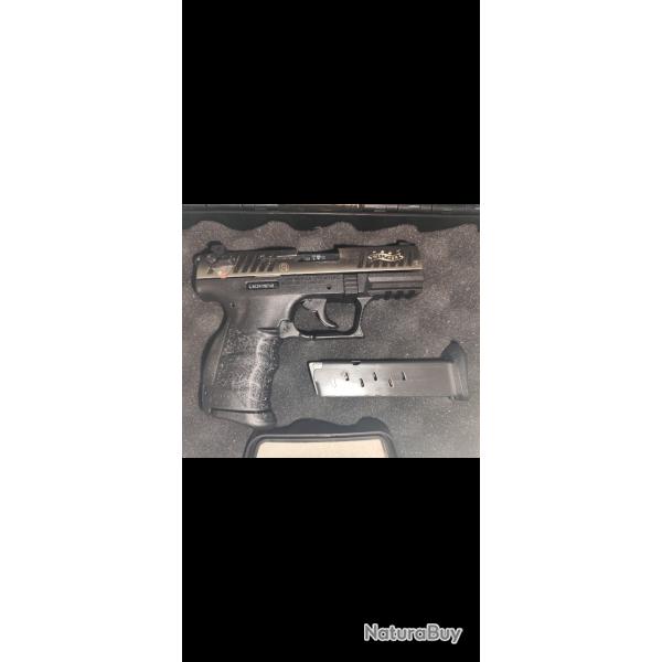 Walther P22Q nickel� 9 mm P.A.K.