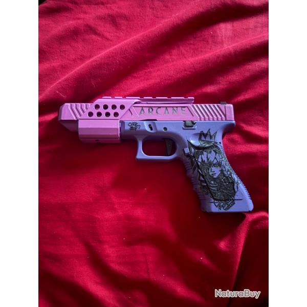 Glock 34 GBB airsoft custom jinx