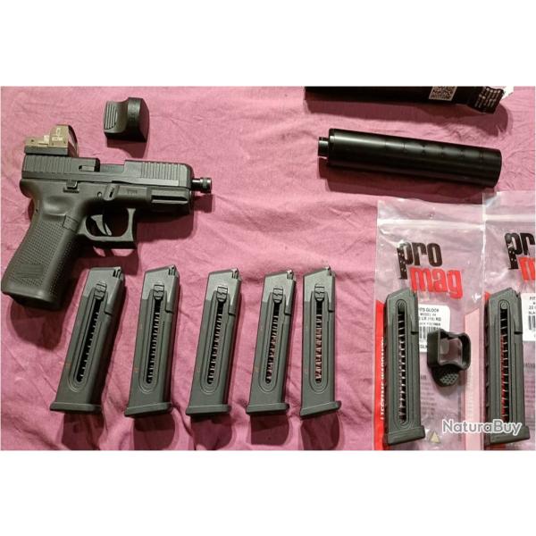 Glock 44 22lr canon filet�