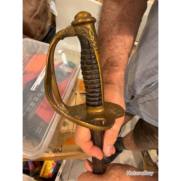 Dague SA lourde Allemande plus sabre officier