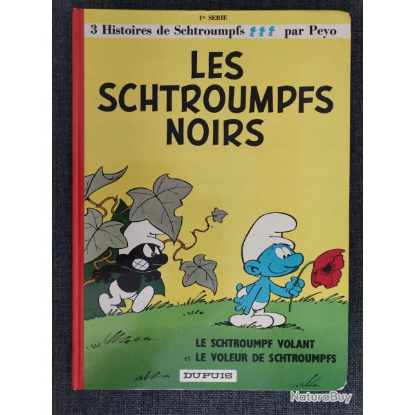 BD Les Schtroumpfs Noirs 1978 par Peyo