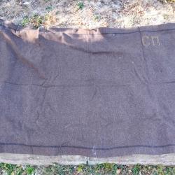 France WWII  RARE Couvre pieds reglementaire troupe Superbe