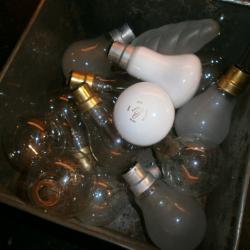 Lot 15 ampoules &agrave; filament &agrave; baionette