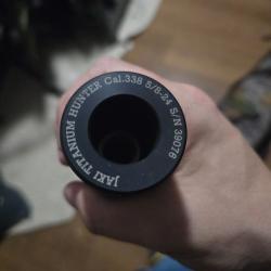 Silencieux jaki sniper Titanium .338 (5/8 x 24)