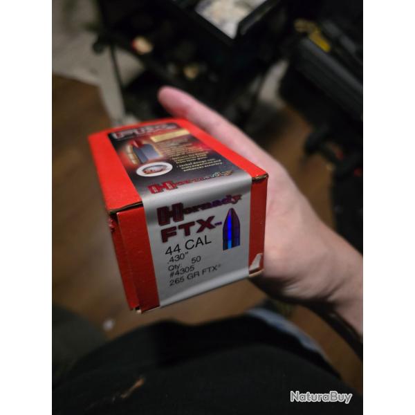 Ogive HORNADY .430 265 GR FTX