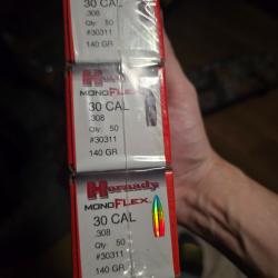 Ogive HORNADY Monlflex .30 140 grain
