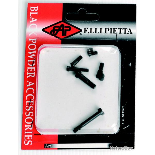 Set 8 vis pour RM acier