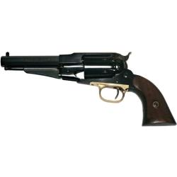 R&eacute;plique 1858 RM Sheriff acier bronze crosse noyer quadrille cal 44 PN