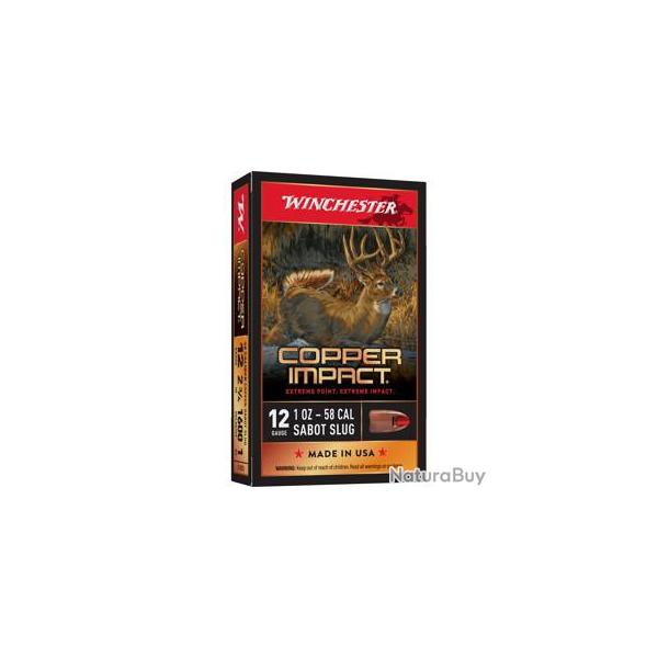 Balles 12/70 Copper Impact Slug 28g x5