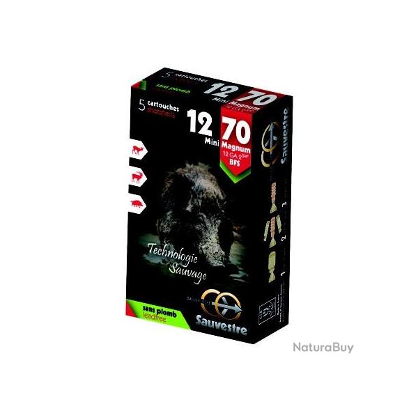 Balles BFS C12/70 Mini Magnum Sans Plomb x5
