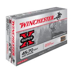 Balles 45-70 Government Super-X JHP 300gr x20