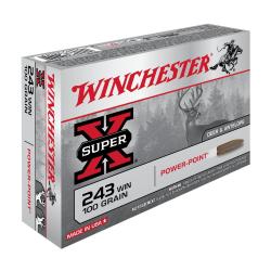 Balles 243Win Super X PP 100gr x20