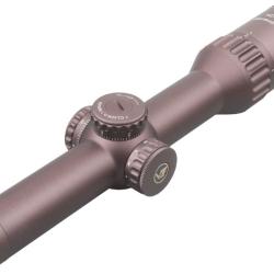 Lunette Continental X6 1-6x24 SFP Ret BDC Coyote