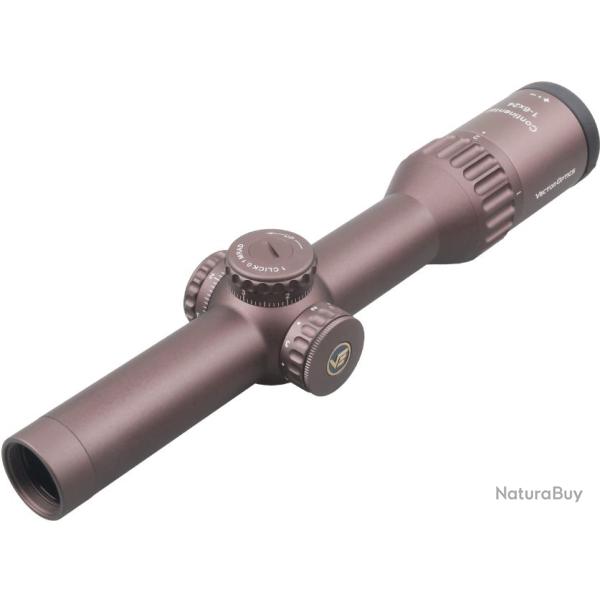 Lunette Continental X6 1-6x24 SFP Ret BDC Coyote