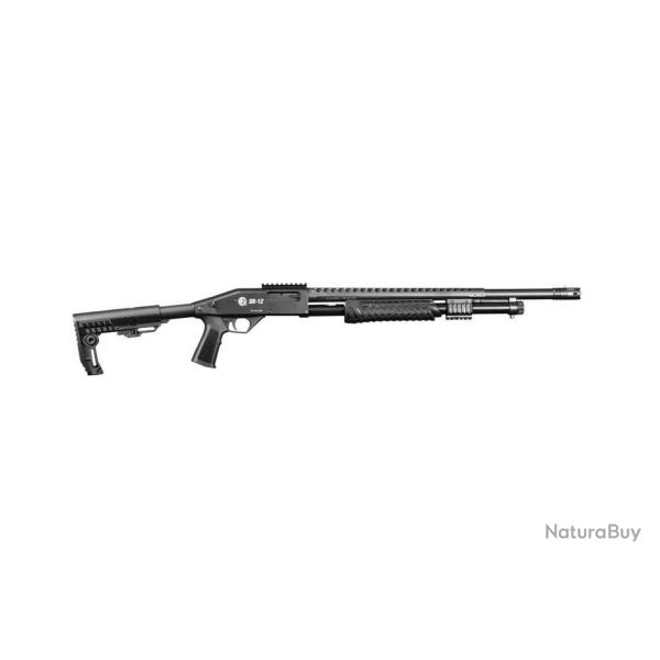 OFFRE TIR Fusil � pompe Rossi SR-12 black Canon ray� 61cm - Cal. 12/76