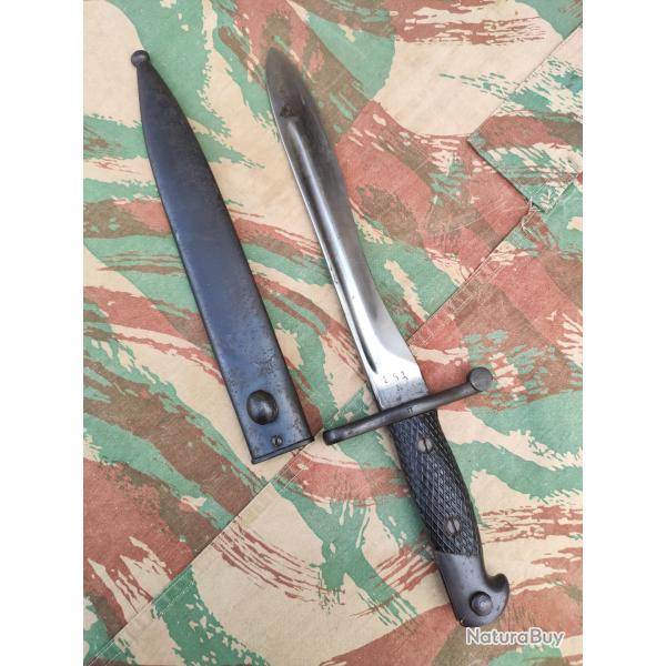 Ba�onnette espagnole mod�le 1941 dite "bolo" pour fusil Mauser Espagne Franco Espa�a 2