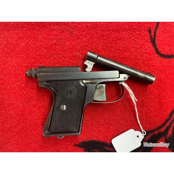PISTOLET ManuFrance Le Francais "Type Policman" Calibre 6.35 browning OCCASION