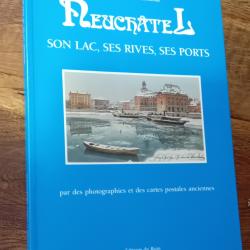 livre cartes postales neuch&acirc;tel suisse lac nautique p&ecirc;che ports