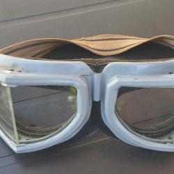 Lunettes anciennes pilote ou motard
