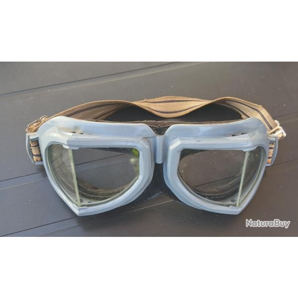 Lunettes anciennes pilote ou motard
