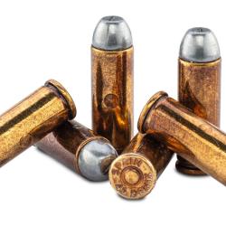 R&eacute;pliques factices balles de pistolet ou carabine .45 USA 1880