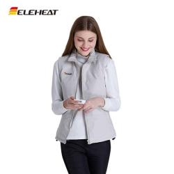 Gilet chauffant femme gris ou bleu, Eleheat XL Gris