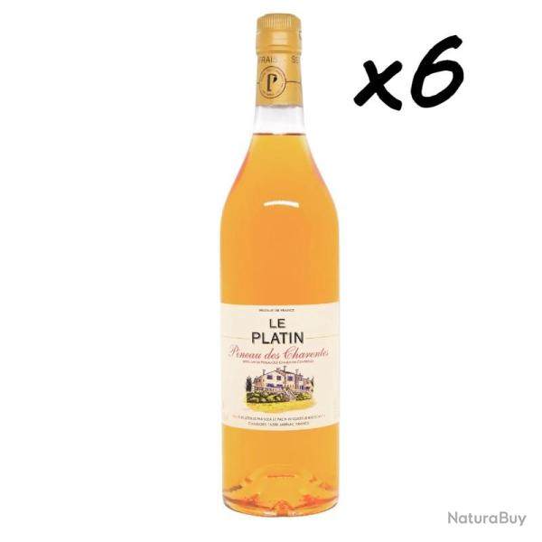 Vente Flash exclusive Pineau des Charentes "Le Platin" Offre blanc 6 bouteilles, port offert