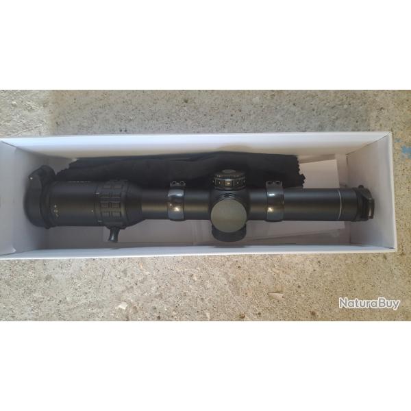 Lunette de battue Hawke frontier 30 1x6x24 en tres tres bon �tat.