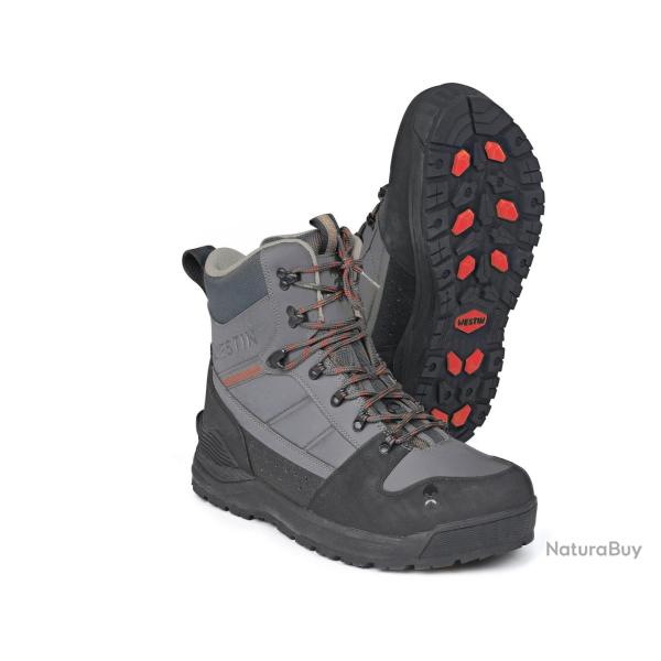 Chaussures Westing W6 wading Crampons DARK SHADOW 43/8.5