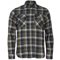 Destockage - Chemise Pinewood Harjedalen  coloris: 711 Green/navy