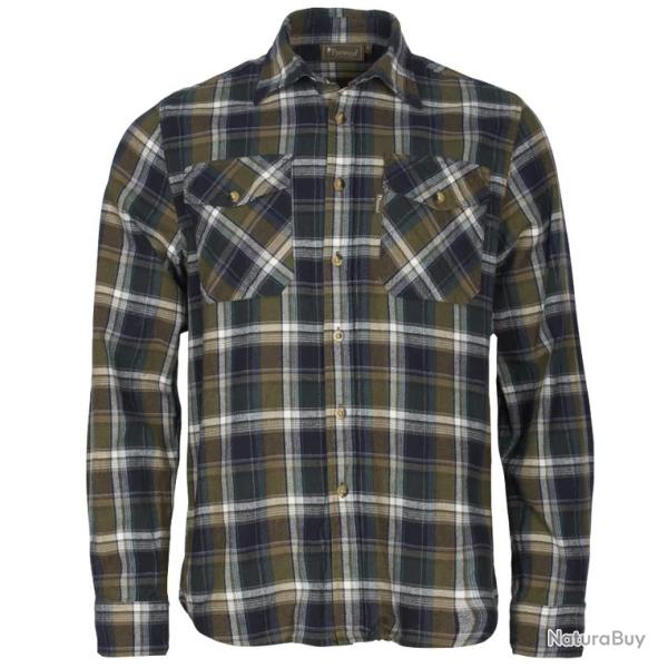 Destockage - Chemise Pinewood Harjedalen  coloris: 711 Green/navy