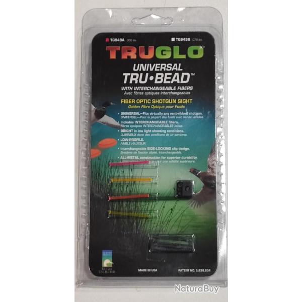 Guidon TRUGLO Universal tru-bead bicolore � viss�e 0.60