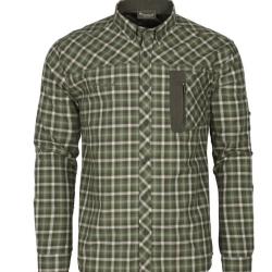 Destockage - Chemise Pinewood Wolf coloris : 760 green/off white