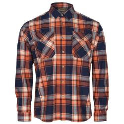 Destockage - Chemise Pinewood Harjedalen coloris : 379 Navy/Orange
