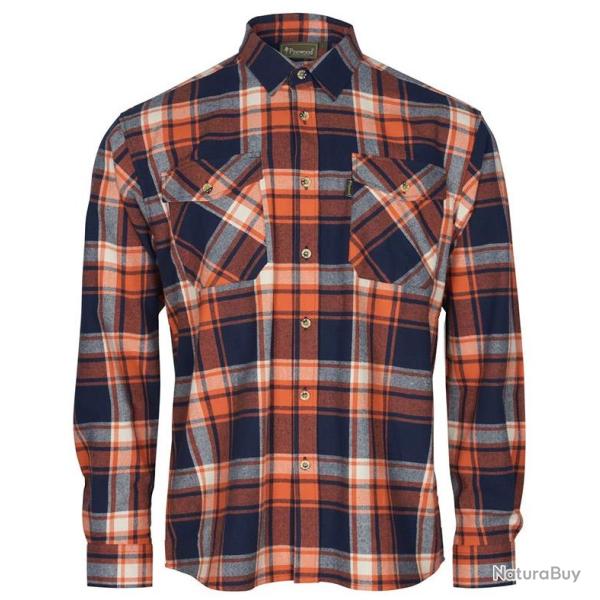 Destockage - Chemise Pinewood Harjedalen coloris : 379 Navy/Orange