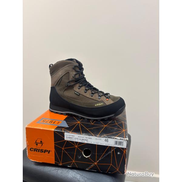 Crispi Summit GTX almond 46  destockage chasse armurerie