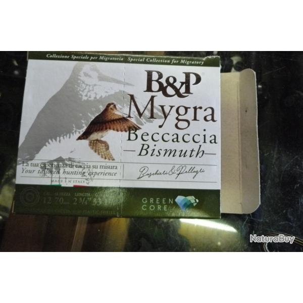 cartouches becasses bismuth